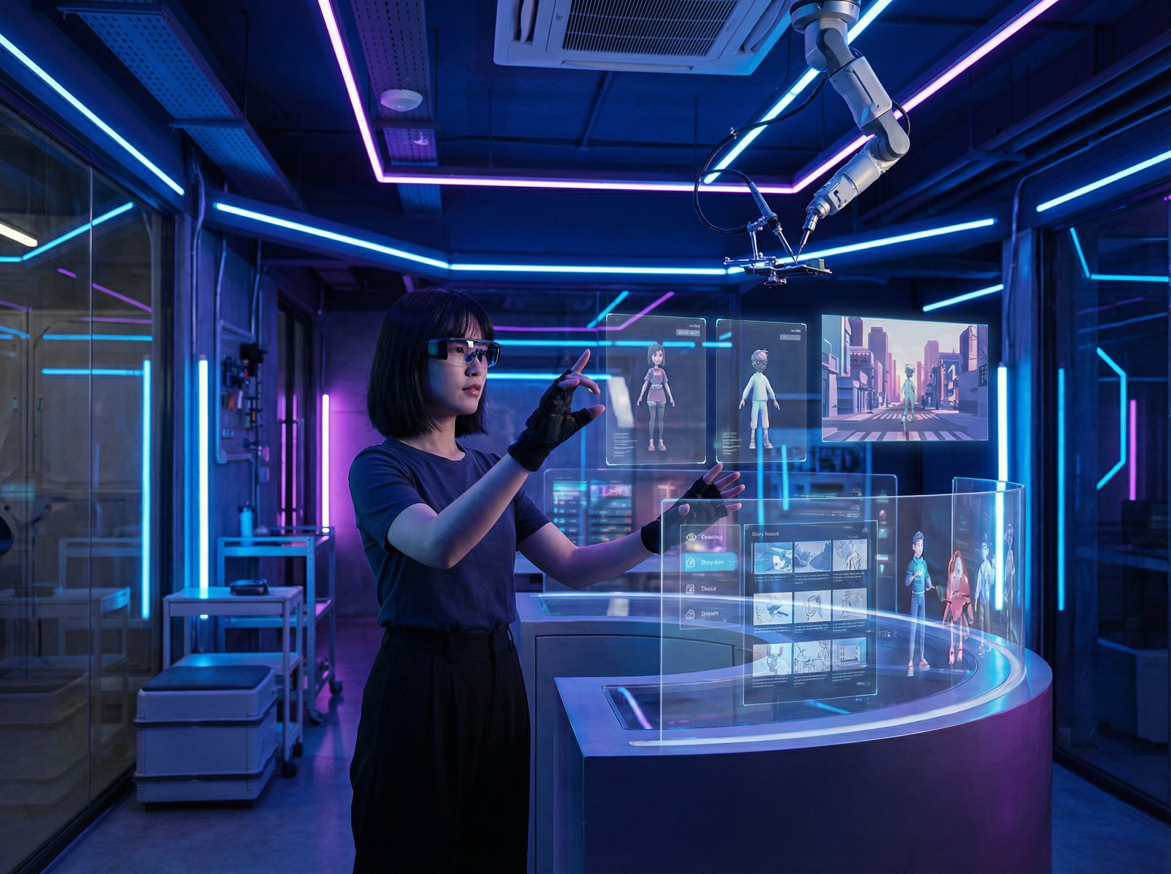 福利导航AI赋能动漫创作